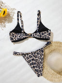Lana-Ring Leopard Bikini