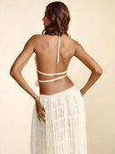 Noor-Ruffle Maxi Set