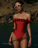 Raya-Off Shoulder Rose