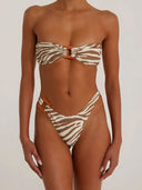 Keira-Zebra Ring Bikini