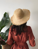 Zoya-Raw Edge Hat