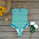 Cleo-Palms & Frills Suit