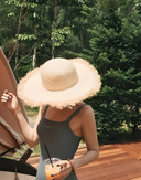 Zoya-Raw Edge Hat