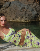 Lina-Tropical Tie Bikini