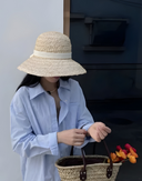 Dara-Structured Straw Hat