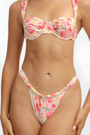 Talia-Ruched Bloom Set