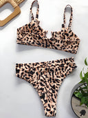 Talia-Leopard Bikini