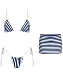 Nina-Wave Stripe Bikini