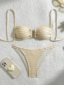 Zoey-Textured V Bikini