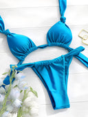 Cleo-Knot Bikini Set