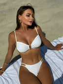 Esme-White Duo Bikini