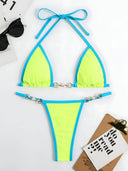 Mira-Pearl Trim Bikini