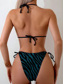 Talia-Zebra Print Bikini
