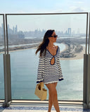 Lina-Knit Cover-Up Top
