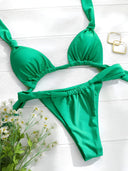 Cleo-Knot Bikini Set
