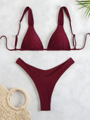 Rina-Floral Tie Bikini
