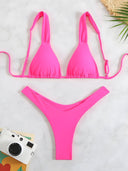 Rina-Floral Tie Bikini