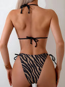 Talia-Zebra Print Bikini