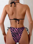 Talia-Zebra Print Bikini