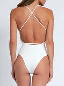 Mira-Ruffle Wrap Suit