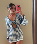 Lina-Knit Cover-Up Top