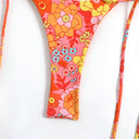 Lina-Floral Tie Bikini