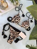 Roxy-Leopard Tie Bikini