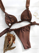 Cleo-Knot Bikini Set