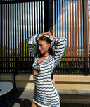 Lina-Knit Cover-Up Top