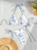 Mira-Floral Side Bikini