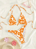 Noa-Hibiscus Tie Bikini