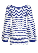 Lina-Knit Cover-Up Top