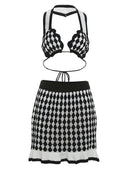 Talia-Knit Skirt Set