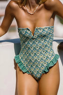Cleo-Palms & Frills Suit