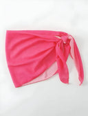 Liri-Pink Mesh Coverup