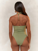 Ines-Keyhole One Piece